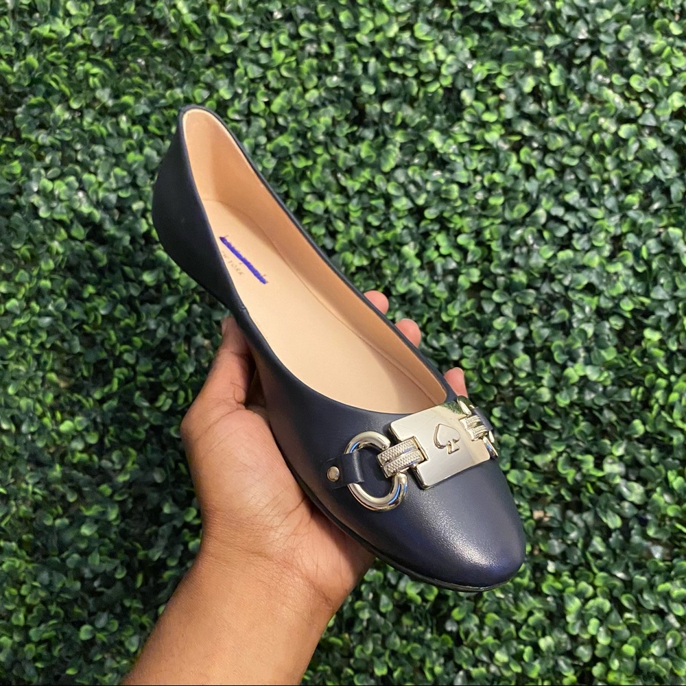 Navy Blue Kate Spade ♠️ Ballet Flats